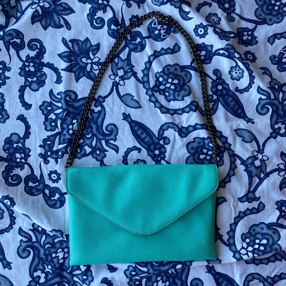 J Crew Clutch with Chain